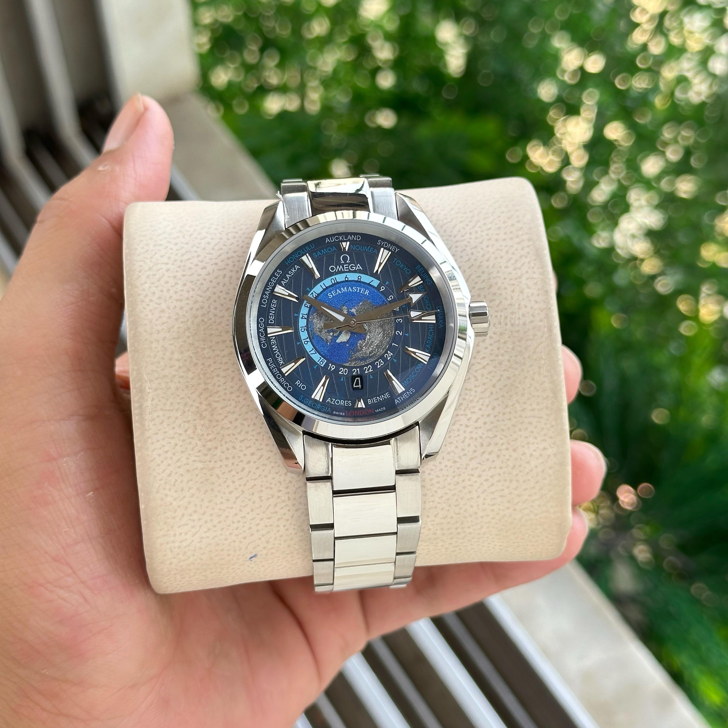 The Omega Seamaster Aqua Terra Worldtimer Watch Premium Quality